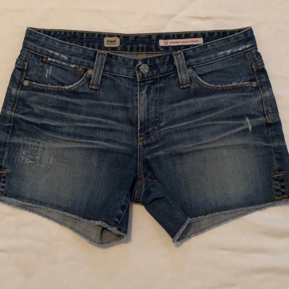 AG Adriano Goldschmied Cutoff Jean Shorts